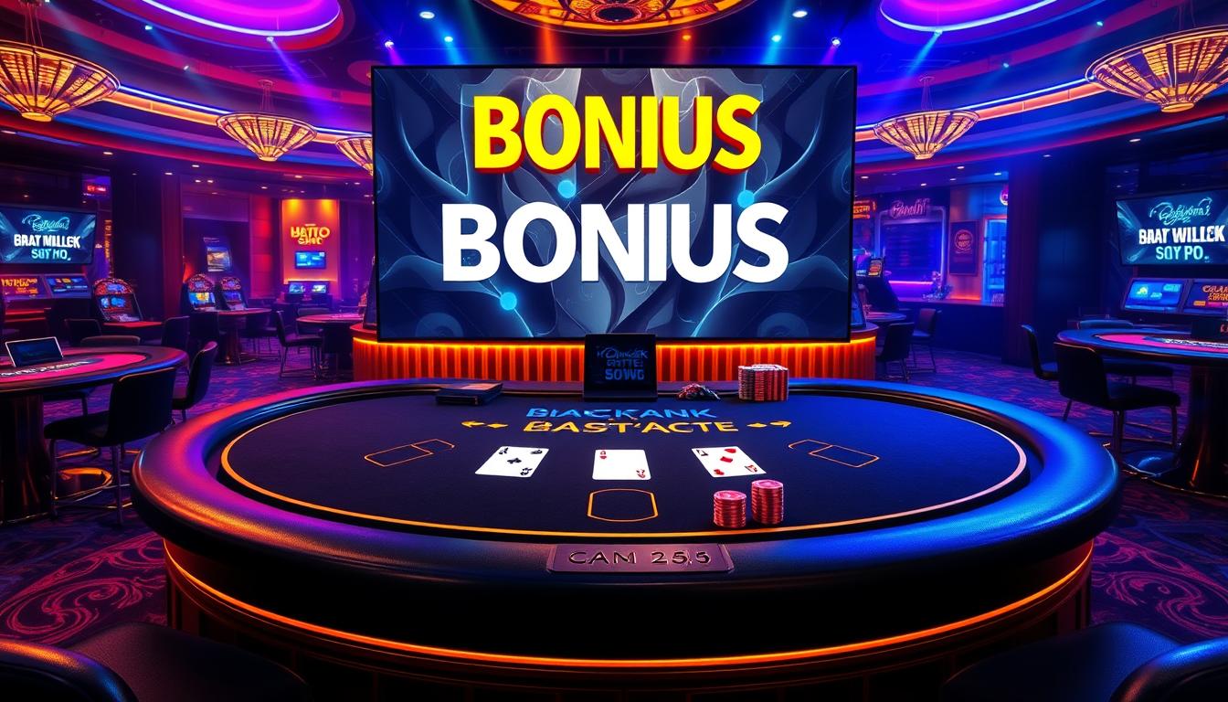 Blackjack online dengan bonus besar